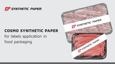 Космо Синтетическая Бумага для этикеток и упаковки продуктов питания