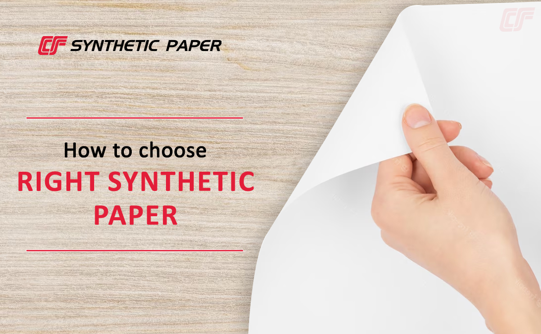 Как выбрать подходящую синтетическую бумагу?
