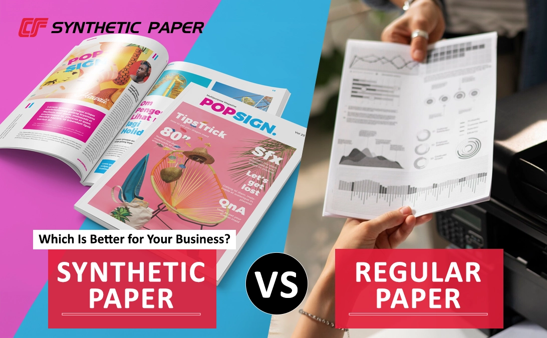 Синтетическая бумага против обычной бумаги: что лучше для вашего бизнеса?